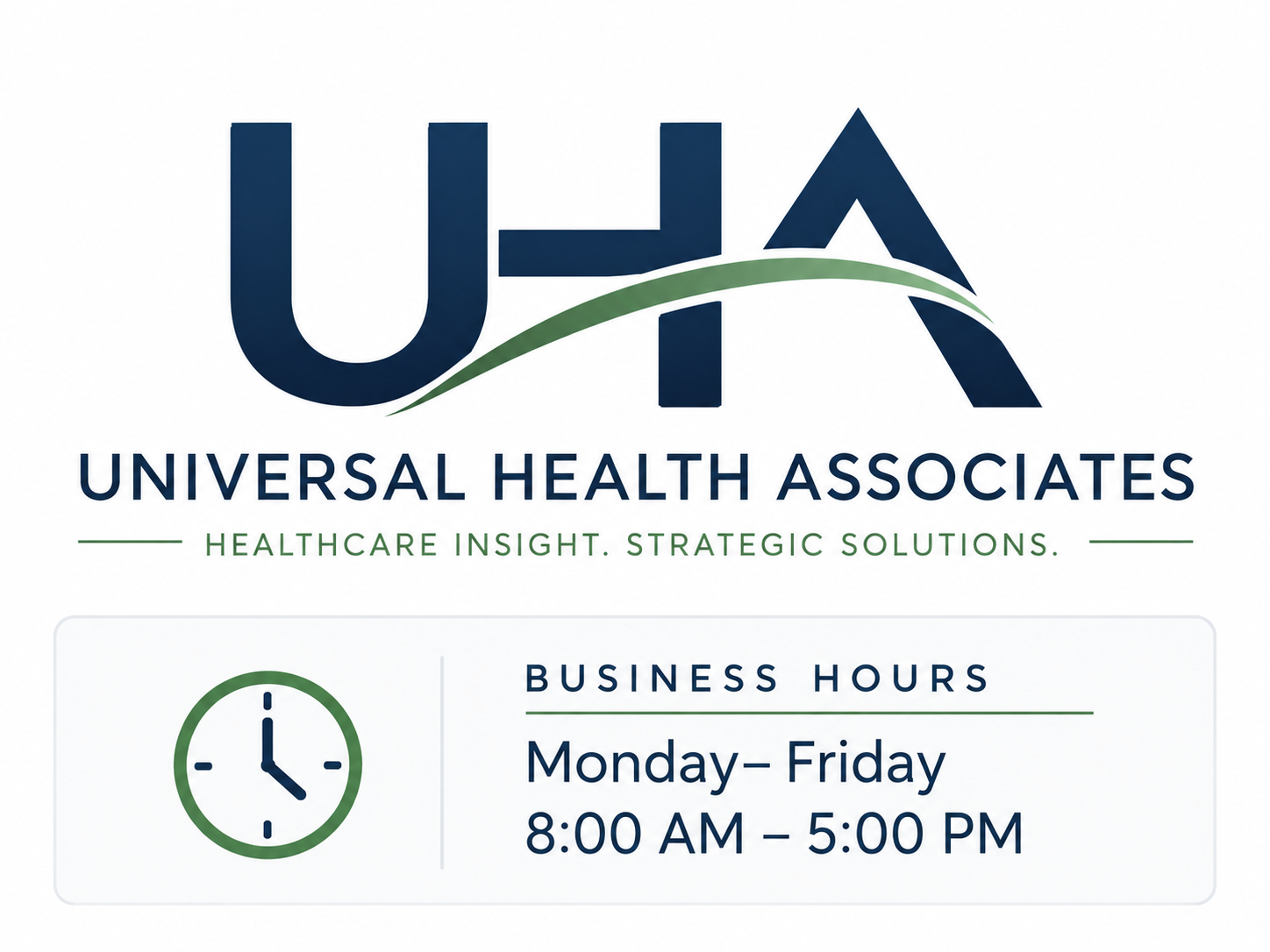 Universal Health Associates — Healthcare insight. Strategic solutions.